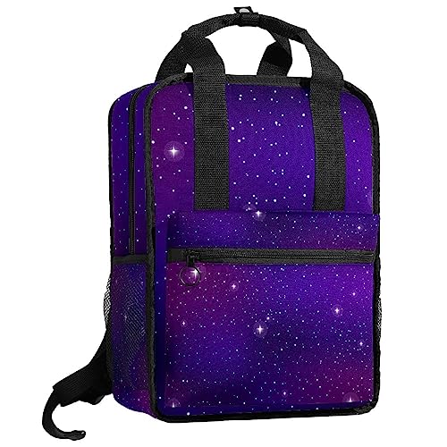 Fini le cartable trop lourd : sac à dos galaxie réglable pour écoliers