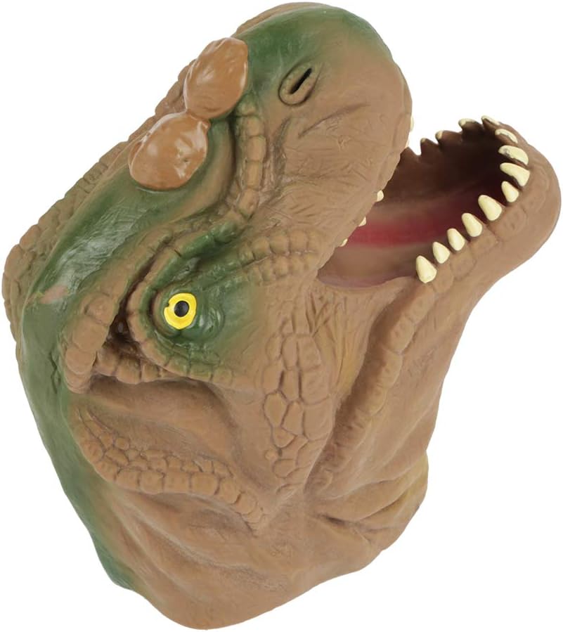 Buy Dinosaur Hand Puppet, Soft Plastic Dinosaur Toys Dinosaur Head Hand