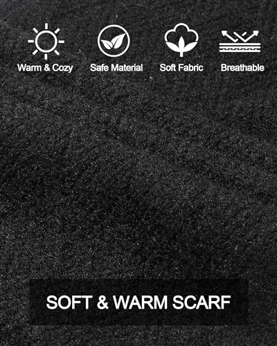 REACH STAR Womens Winter Warm Beanie Hat Touchscreen Gloves Scarf Set with Soft Fleece Lined 3 In 1 Set for Cold Weather4