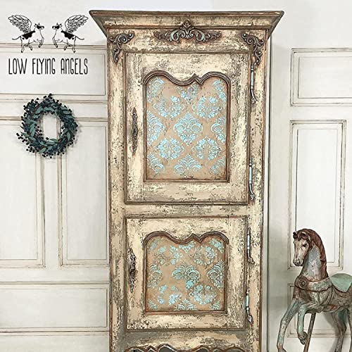 Dixie Belle Paint Company | Chalk Finish Furniture Paint Pine Cone 16oz | Flat Clear Coat 16oz | Bundle | Made in the USA