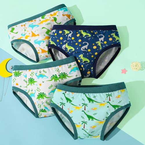 Boys Briefs Toddler Underwear,12 Packs2