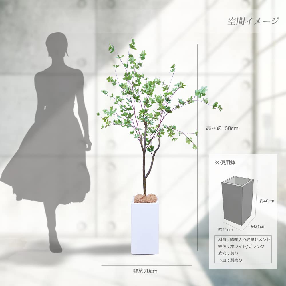 光触媒　人工観葉植物　フェイクグリーン　ドウダンツツジ160FST Amazon｜ドウダンツツジ 160㎝ 人工観葉植物 フェイクグリーン 観葉