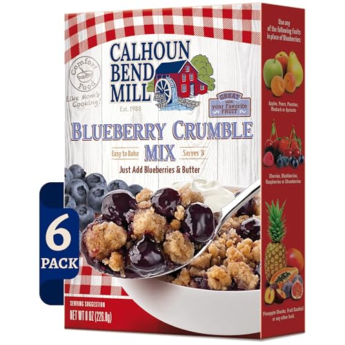 Calhoun Bend Mill Blueberry Crumble Mix | Delicious Easy to