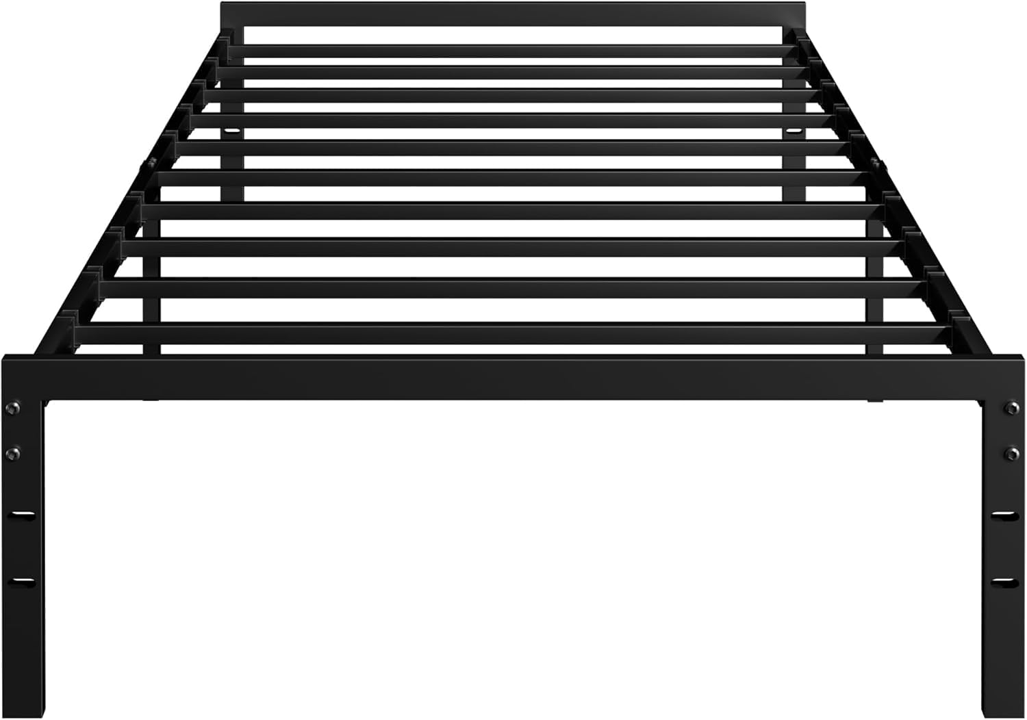 Amazon｜ベッドフレーム シングル 耐荷重350kg メタル ベッドフレーム