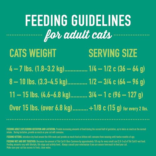 Image of Tiki Cat Born Carnivore Indoor Health Non-GMO, Trout and Menhaden Fish Meal Recipe 3 lbs.