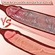 Dildo Sex Spielzeug für die Frauen Männer Paare - Anal Dildos Penis Nachbildung Plug, Realistischer Silikon Doppeldildo mit 3D Hoden Echten Venen Starkem Saugnapf, Analdildo Gay Sexspielzeug 22*4.5cm