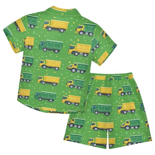 Image of Boccsty Ice Cream Drip Boy Summer Shorts Sets Hawaiian Toddler Boys T-Shirt & Pants 2 Pcs 3T-10T