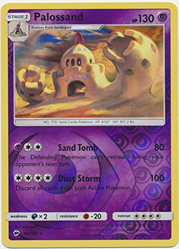 Pokemon - Palossand - 62/147 - Reverse Holo Rare