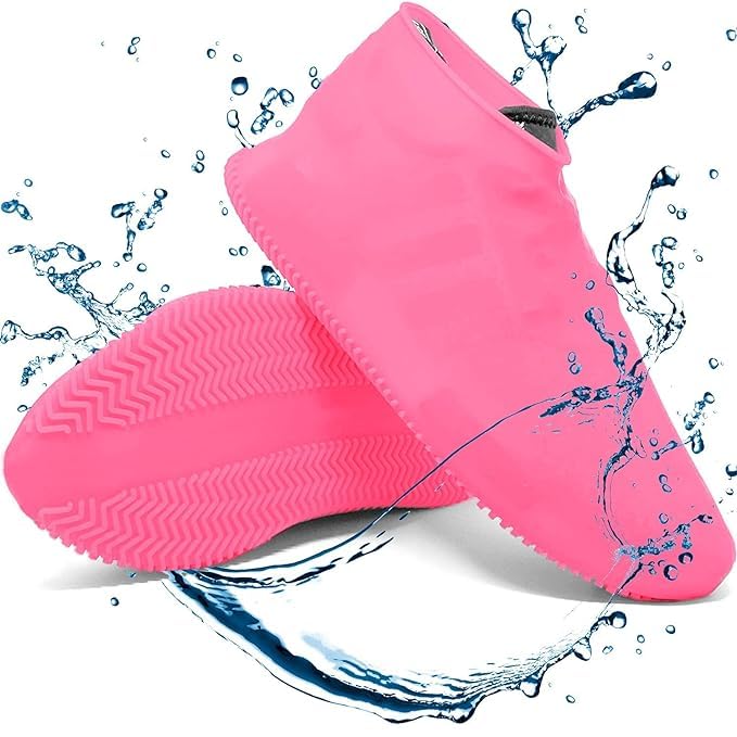 See full amazon price history chart for jasminex Waterproof Shoe Covers Reusable Silicone Cover Shoes Rain Boots for Men, Women, Kids |Overshoes Protectors for Kitchen, Indoor, Outdoors_ (Large, Pink) jasminex Waterproof Shoe Covers Reusable Silicone Cover Shoes Rain Boots for Men, Women, Kids |Overshoes Protectors for Kitchen, Indoor, Outdoors_ (Large, Pink) (B0D7VSLMPZ) Amazon Price History, Amazon Price Tracker