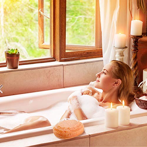 4 Pieces Soft Bath Sponge Exfoliating Shower Foam Body Sponge Exfoliating Soothing Sponge For Bathroom Supply #TOP4