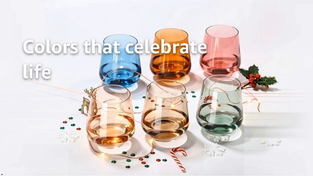 4th of july painted wine glasses Hand Painted Patriotic Wine Glass (Single Glass) – The Gifted Lady main image 1