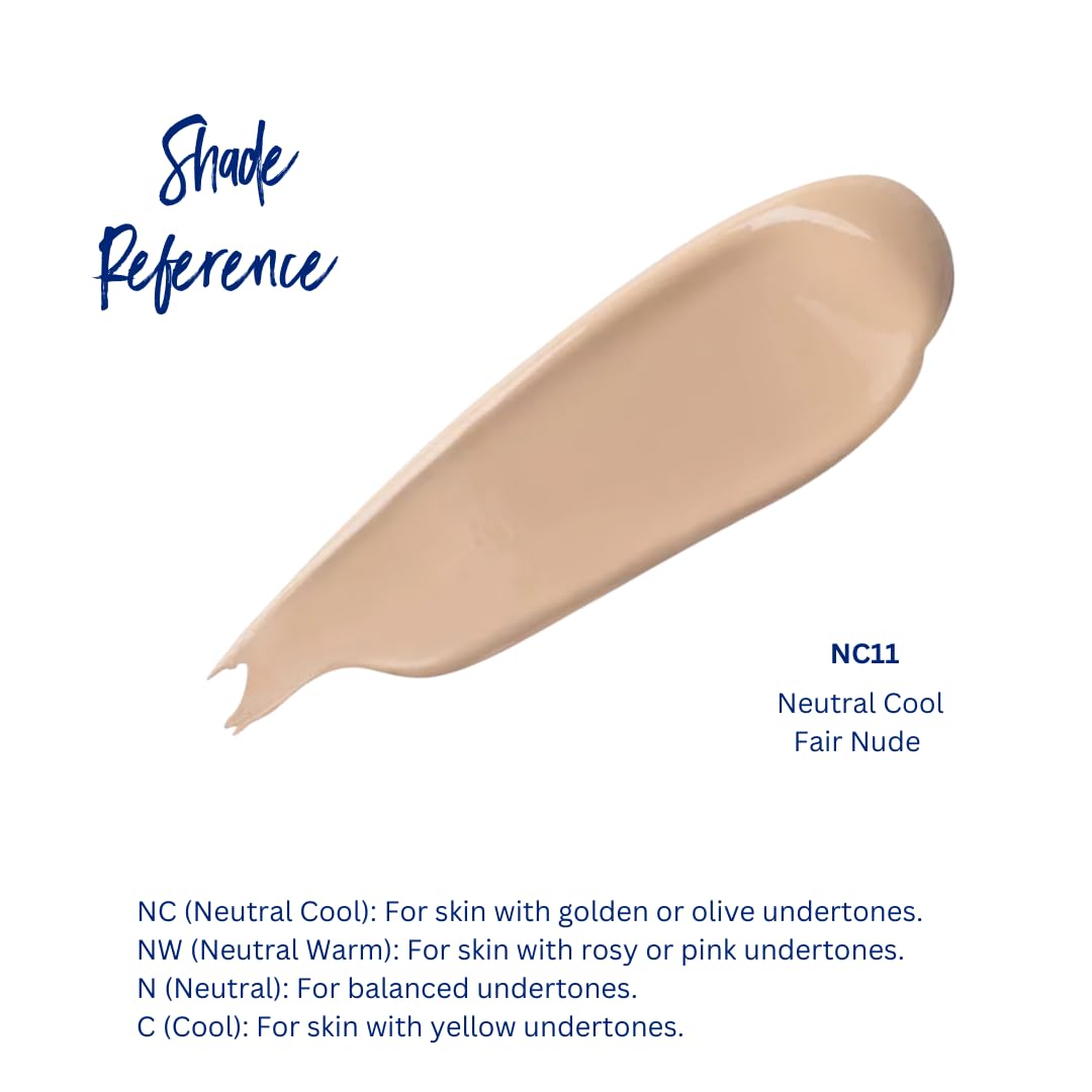 Best Bronze Bombshell Body Makeup - Tattoo Cover Up Makeup & Body Foundation Waterproof - Tattoo Concealer Waterproof for Scars, Varicose Veins Cover Up & Leg Foundation (NC11 Fair Nude) - Image 3