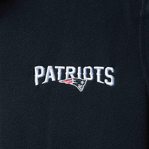 Image of dunbrooke Men's Black Minnesota Vikings Houston Fleece Full-Zip Vest