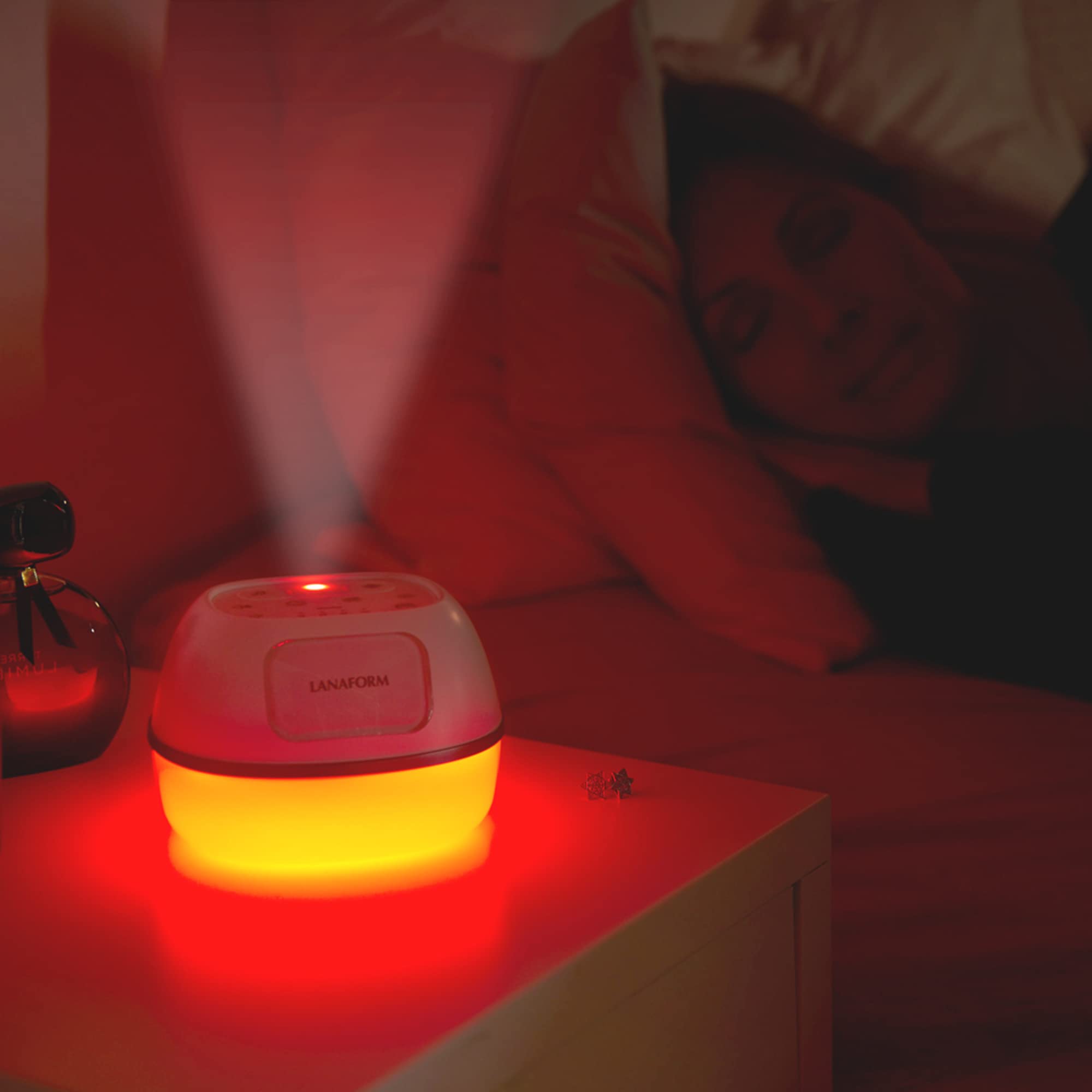Nuxo Aide Au Sommeil Simulateur De Crépuscule Exercice De Respiration 4 Techniques D’aide À L’endormissement