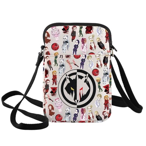 BWWKTOP Red Sickle Book Series Crossbody Bag Darrow Fans Gift Sevro & Virginia Shoulder Bag Hail Reaper Merch