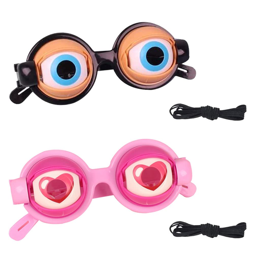 Amazon.co.jp: [CHENSS] 2個セットサプラアイズ メガネ 眼鏡