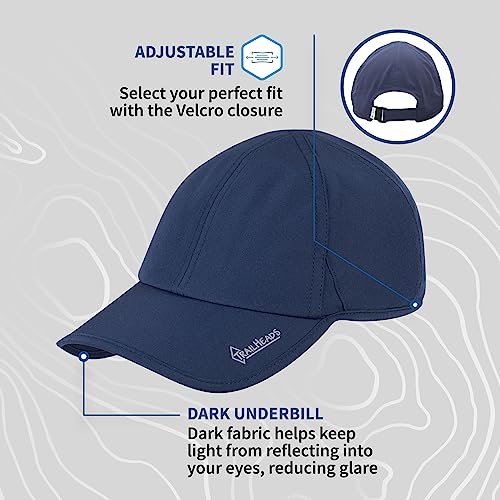 Image of TrailHeads Men's Running Hat with UV Protection | Quick Dry Sports Hats for Men | UPF 50 Hats | Summer Hats for Men