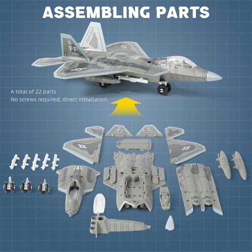 Image of B2 Bomber Model, Fighter Jet Model with Silver Stand, Toy Fighter Jet for Aviation Enthusiasts and Collectors, Home and Office Decoration, Coffee Hall and Bar Display