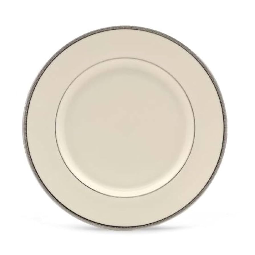 USA製 LENOX TUXEDO 21cmプレート5枚 レノックス タキシード Amazon.com | Lenox Dinner Plate Tuxedo Platinum, Ivory
