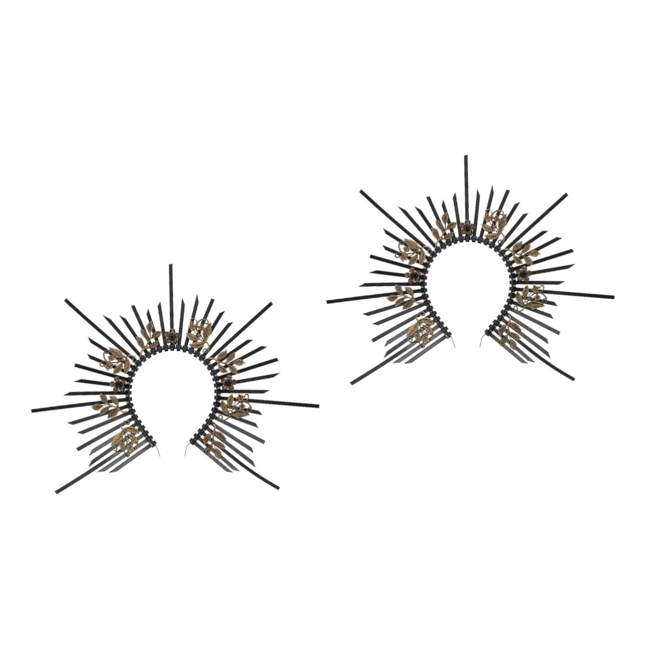 minkissy 2pezzi Cerchietto Decorativo Per Eventi e Feste Fascia Per Elegante e Comoda Adatta Matrimonio Festa Di Fidanzamento e Occasioni Speciali