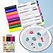 Produktbild Magische Wassermalerei, Wasser Doodle Stifte, 4 Farben Magical Water Painting Whiteboard Stifte, Löschbarer schwimmender Stift in Wasserfarben, Doodle Water Floating Pens für Kinder (8set)