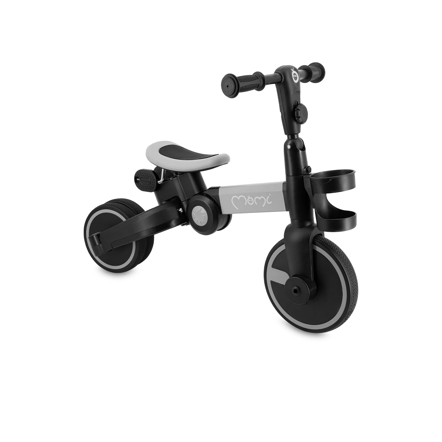 MoMi FILO Tricycle Enfant 3 en 1 Pliable - Vélo Enfant avec ou sans Pédales - Draisienne de 1 à 3 Ans - Selle réglable - Roues en EVA de 7 et 8 Pouces - Jusqu'à 25 kg