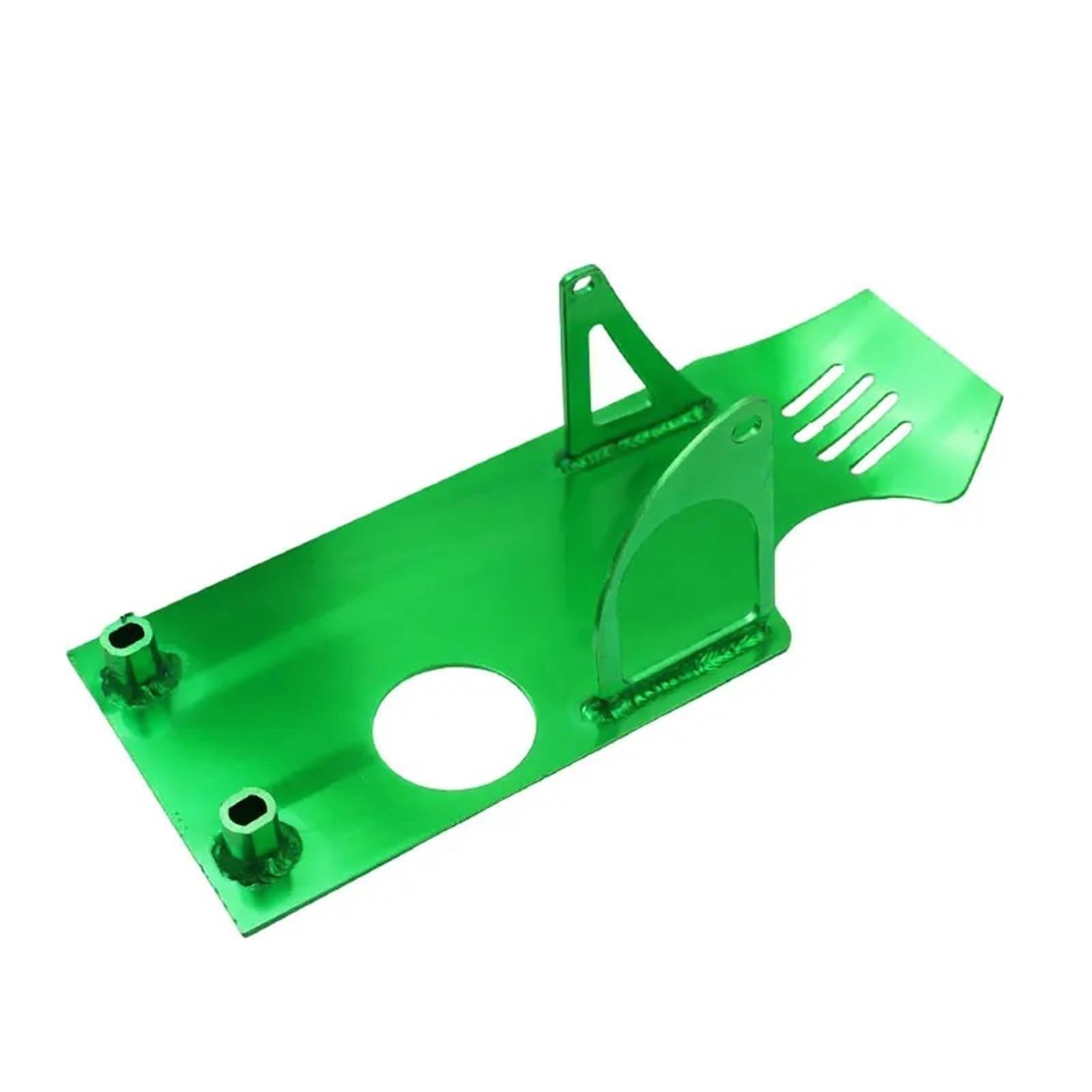 Per Pit Dirt Bike D343 Telaio Accessori motocross Copertura protezione motore in alluminio 345mm copertura motore Motociclette protezioni motore(Green)