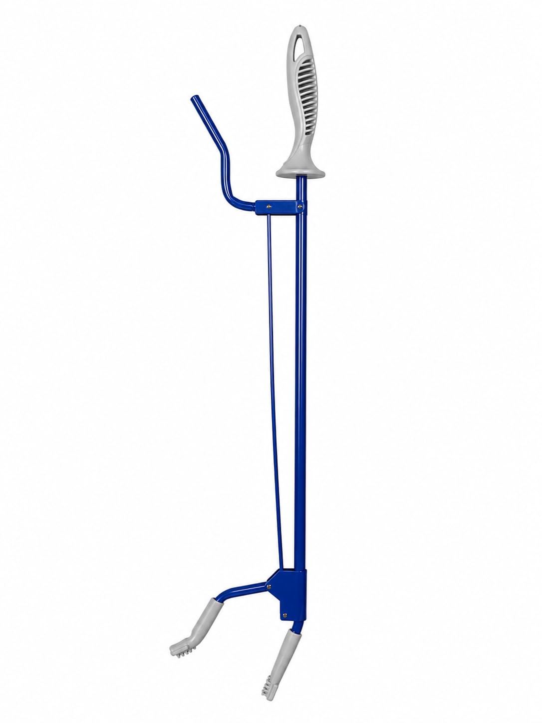 Greifhilfe RFM Classic 70 cm, blau | Ergonomischer Softgriff Drehbarer Greifkopf Rutschfeste Greifbacken Magnet an der Spitze Belastbar bis 2 kg