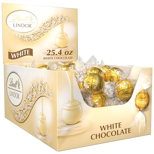 Lindt LINDOR White Chocolate Truffles