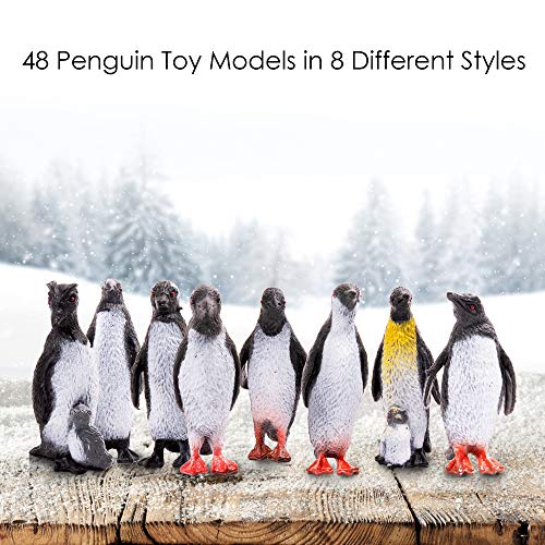 The Twiddlers 48 pz Pinguini in Miniatura, 8 stili...