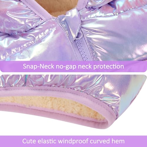 Vogseek Toddler Winter Coat Warm Lightweight Puffer Jacket for Baby Girls Boys Cute Bear Ears Hood Outerwear 6M-3T4