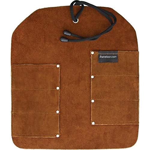 UJ Ramelson Six Pocket Leather Tool Roll 6 Pocket Leather Tool Roll
