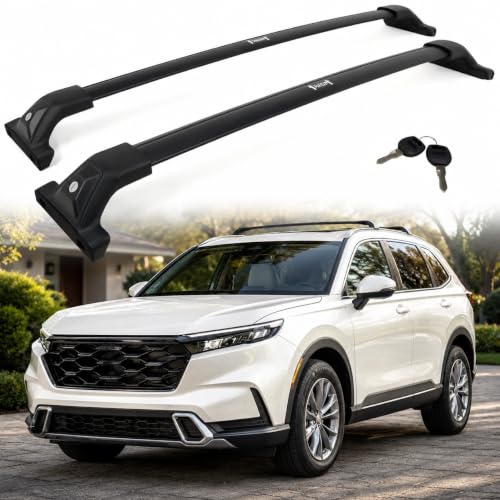 HEKA Rack Cross Bars Fit for 2023 2024 2025 2026 CRV CR-V Aluminum Crossbar Cargo Carriers Luggage Rack Rails Rooftop Accessories Carrying Canoe Kayak Bike Snowboard Skiboard
