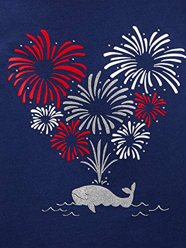 Image of Simple Joys by Carter's Baby and Toddler Girls' 2-Pack 4th of July Tops