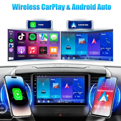Radio para Dodge Ram con pantalla táctil de 9 pulgadas miniatura 4