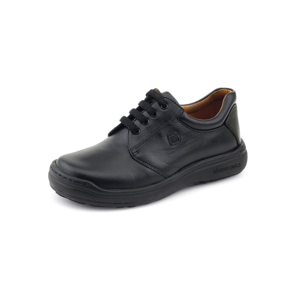 Biomecanics GarvalinBono - Zapatos para Uniforme Escolar para Chico, Color Negro, Talla 34 EU