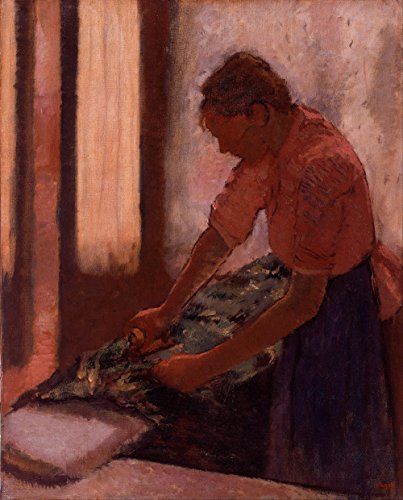 Cuadro Edgar Degas Mujer planchando para decorar salones pequeños 2