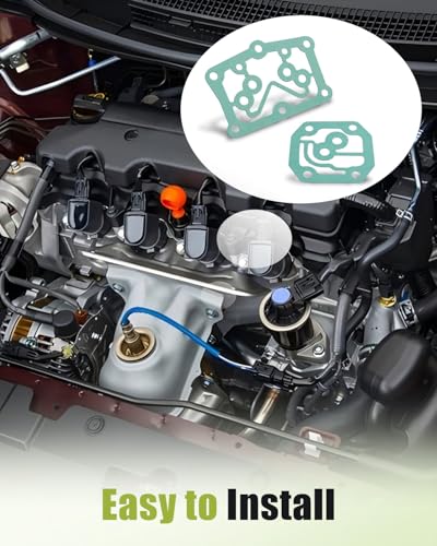 Image of Automatic Transmission Linear Solenoid Gasket and O-Rings Seal Kit Fit for Honda Civic 2006-2013 Fit 2007-2013, Replacement 28262-RPC-000 28252-PRP-000