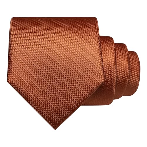 Image of JEMYGINS Mens Tie and Lapel Pin with Pocket Square Tie Clip Sets for Casual and Business 4PCS