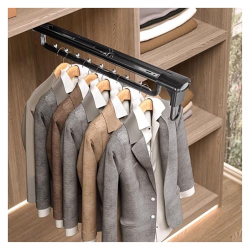 Rangement efficace des vêtements avec ce cintre supérieur en acier - 2