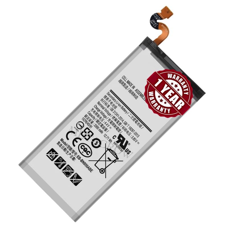 Image of Original EB-BN950ABE Battery Compatible for Samsung Galaxy Note 8 - (3300mAh) - 1 Year Warranty CD3