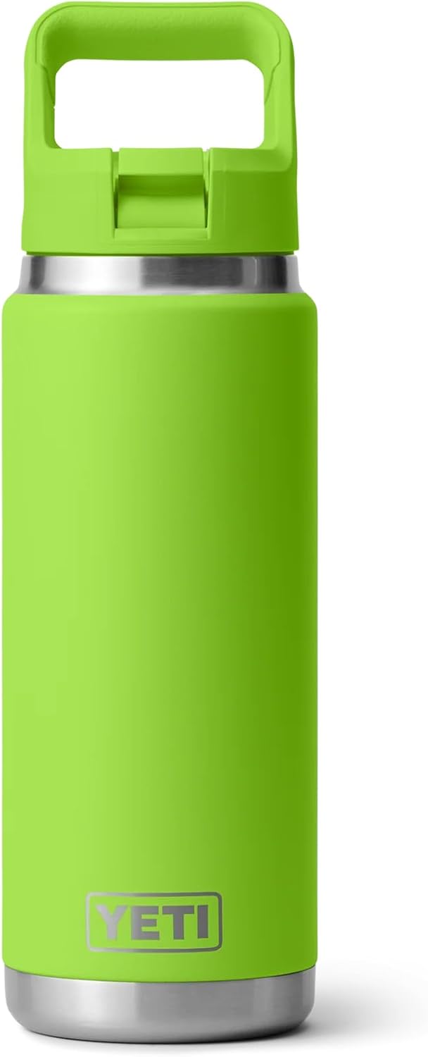 YETI Rambler C Straw Bottle, Stainless Steel Vacuum Insulated Bottle with Leakproof Straw Cap, 26 oz (769 ml)