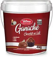 Ganache Sabor Chocolate Ao Leite 4Kg Vabene