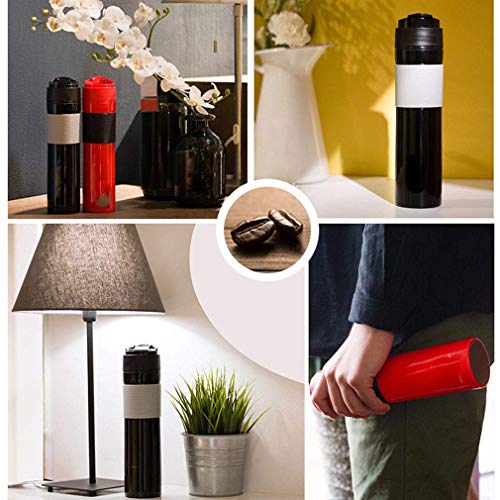 Máquina De Café Portátil, Mini Máquina De Café A Presión Manual, Aislamiento Compacto De Acero Inoxidable Adecuado para… - Imagen 7