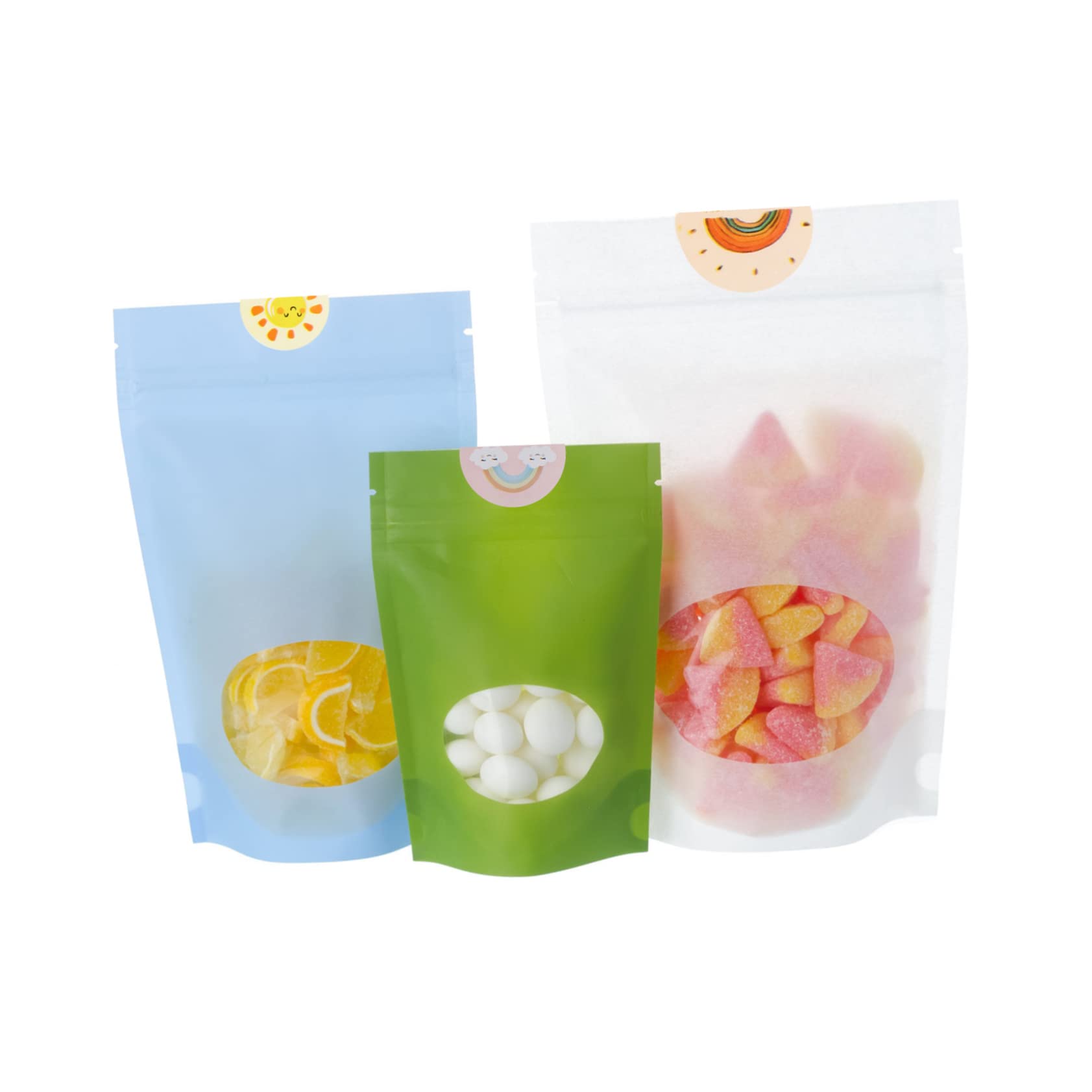 VILLCASE 20 Rouleaux autocollant sticky notes sachet étiquette présent étanchéité stickers sceaux- de modèle météo étiquettes rondes adhésives plaques de cuivre stickers