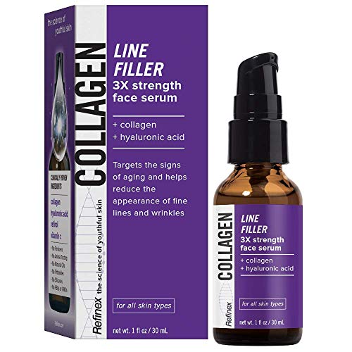 Refinex COLLAGEN Line Filler 3X Strength Face Serum