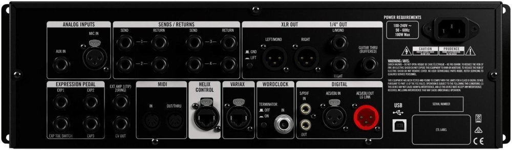 Amazon | Line 6 マルチエフェクトプロセッサー Helix Rack | マルチ 