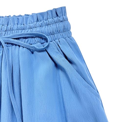 Image of Girls Maxi Skirt A-Line Uniform Skirts School Daily Skirt with Pockets, 4-13 Years