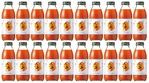 無添加 雪国生まれのおいしい人参ジュース200ml×20本<箱売り>・宅配便・新潟県魚沼産にんじんを一冬雪の下で寝かせた濃厚な甘みのある人参ジュース。