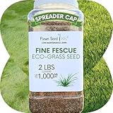 Flawn Seed Kits Mow Less Fine Fescue Grass Seed, 2 Lbs, Low Maintenance Lawn, Shake to Spread, Covers up to 1000 SqFt